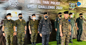 “รองฯรอย”เป็นประธานเปิด การแข่งขัน SWAT Challenge 2022 ทีมหนุมานชัย STAGE 1