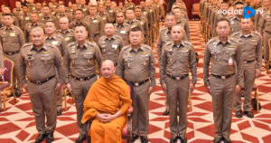 ตร. จัดโครงการ “ธรรมะปฏิบัติเทิดพระเกียรติ” ถวายเป็นพระราชกุศลแด่พระบาทสมเด็จพระเจ้าอยู่หัว